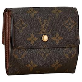 Louis Vuitton-Louis Vuitton Portefeuille Elise Canvas Short Wallet M61654 in good condition-Other