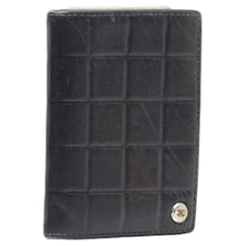 Chanel-Chanel Chocolate Bar Card Case  Leather Business card case in Fair condition-Other