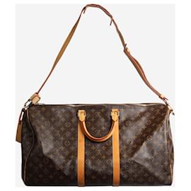 Louis Vuitton-brown 2005 Monogram Keepall 55 bag-Brown