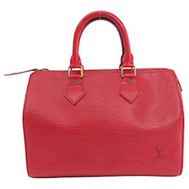 Louis Vuitton-Louis Vuitton Speedy 25-Rosso
