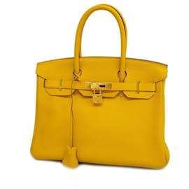 Hermès-Hermès Birkin 30-Jaune