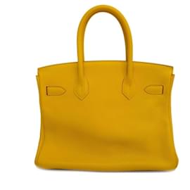 Hermès-Hermès Birkin 30-Jaune