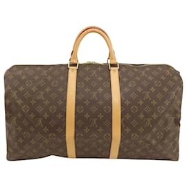 Louis Vuitton-Louis Vuitton Keepall 55-Brown