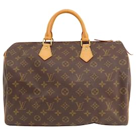 Louis Vuitton-Louis Vuitton Speedy 35-Marron