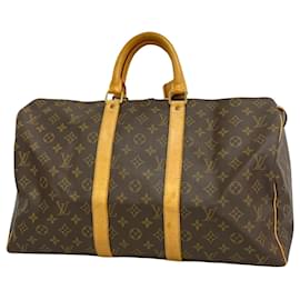 Louis Vuitton-Louis Vuitton Keepall 45-Brown