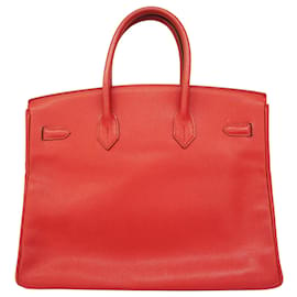 Hermès-HERMES BIRKIN 35-Red