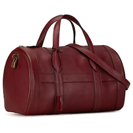 Hermès-Hermès Red Ardennes Earl D Boston Bag-Red,Other