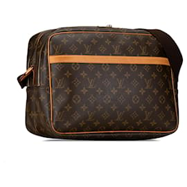 Louis Vuitton-Louis Vuitton Brown Monogram Reportero GM-Castaño