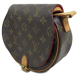 Louis Vuitton-Pandereta marrón Louis Vuitton Monogram Sac-Castaño