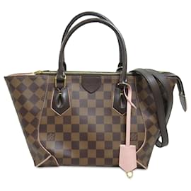 Louis Vuitton-Louis Vuitton Marrón Damier Ebene Caissa PM-Castaño