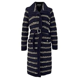 Chanel-New 31 Rue Cambon Runway Relaxed Coat-Navy blue