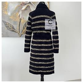 Chanel-New 31 Rue Cambon Runway Relaxed Coat-Navy blue