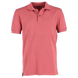 Polo Tom Ford en coton rouge Rouge