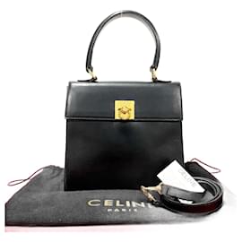 Céline-Celine Leather Handbag Leather Handbag in Very Good Condition-Other