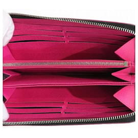 Louis Vuitton-Louis Vuitton Zippy Wallet Portefeuille long en cuir M64838 en bon état-Autre