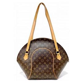 Louis Vuitton-Louis Vuitton Ellipse Shopping Canvas Shoulder Bag M51128 in fair condition-Other