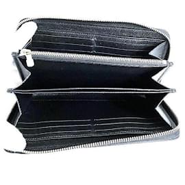 Louis Vuitton-Louis Vuitton Zippy Wallet Portefeuille long en cuir M63376 In excellent condition-Autre