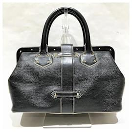 Louis Vuitton-Bolsa Louis Vuitton Suhali Leather Angeno PM M91805 em boas condições-Preto