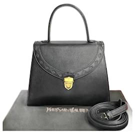 Yves Saint Laurent-Yves Saint Laurent Lederhandtasche in sehr gutem Zustand-Andere