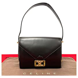 Céline-Celine Leder Schultertasche in sehr gutem Zustand-Andere