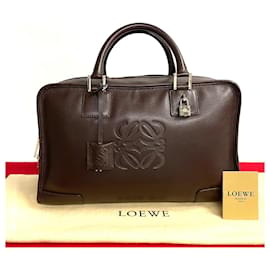 Loewe-Loewe Leather Amazona 36 Leather Handbag in Great Condition-Other