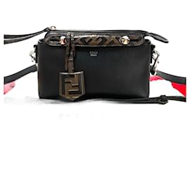 Fendi-Sac en cuir Fendi By The Way Sac à main en cuir 8BL145-Autre