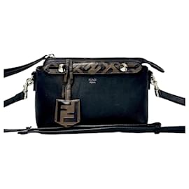 Fendi-Sac en cuir Fendi By The Way Sac à main en cuir 8BL145-Autre
