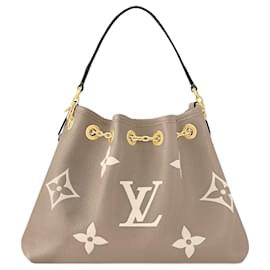 Louis Vuitton-Ensemble sac à main LV neuf-Beige,Crème