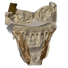 Gottex Badeanzug, Bikini Creme
