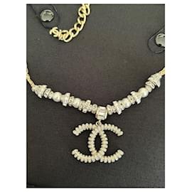 Chanel-Chanel necklace-Silvery