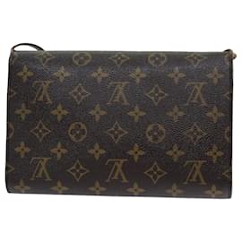 Louis Vuitton-LOUIS VUITTON Monograma Burdeos 24 Bolso de hombro M51798 LV Auth 75245-Monograma