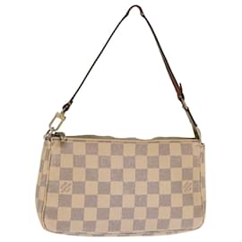 Louis Vuitton-LOUIS VUITTON Damier Azur Pochette Accessoires Pochette N51986 Auth LV 75871-Autre