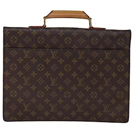 Louis Vuitton-LOUIS VUITTON Monogram Servilleta Conseiller Maletín M53331 LV Auth 76594-Monograma