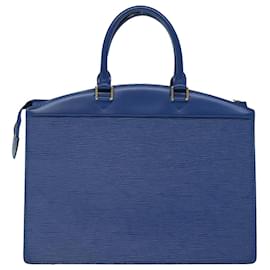 Louis Vuitton-Bolso de mano LOUIS VUITTON Epi Riviera Azul M48185 LV Auth 75931-Azul