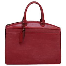 Louis Vuitton-LOUIS VUITTON Bolso de mano Epi Riviera Rojo M48187 LV Auth 76077-Roja