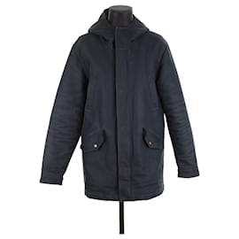 Autre Marque-Cotton Jacket-Blue