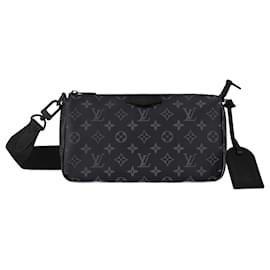 Louis Vuitton-LV Pochette Accessories XL eclipse-Black