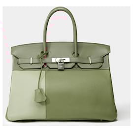 Hermès-Sac HERMES Birkin 35 en Cuir Multicolor - 101959-Multicolore