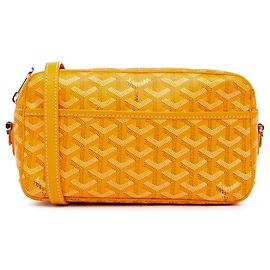 Bandolera Goyard Goyardine Sac Cap Vert amarillo Amarillo