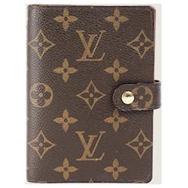 Louis Vuitton-Small Ring Agenda Cover-Brown