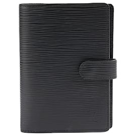 Louis Vuitton-Small Ring Agenda Cover-Black