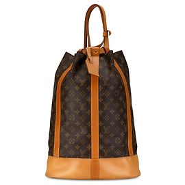 Brauner Randonnee GM-Rucksack mit Louis Vuitton-Monogramm Braun