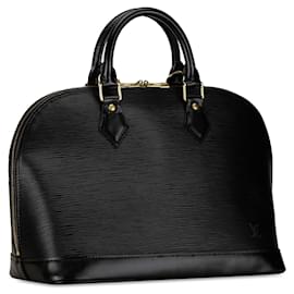 Louis Vuitton-Sac à main Louis Vuitton Epi Alma PM noir-Noir