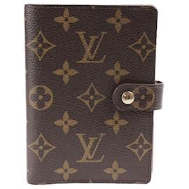 Louis Vuitton-Small Ring Agenda Cover-Brown