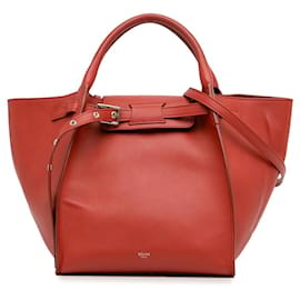 Céline-Cartable Celine Small Big Bag rouge-Rouge