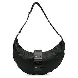 Hobo Street Chic en cuir Dior noir Noir
