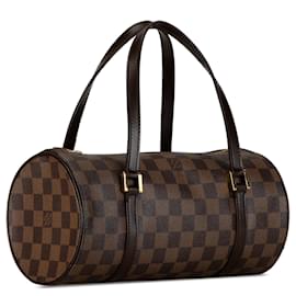 Louis Vuitton-Brown Louis Vuitton Damier Ebene Papillon 26 handbag-Brown