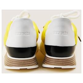 Hermès-Miles Trainers, 38-Yellow