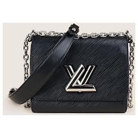 Louis Vuitton-Sac à bandoulière Twist PM-Noir