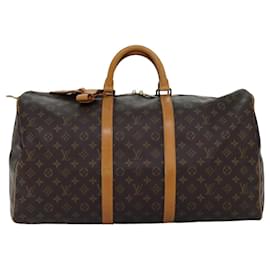 Louis Vuitton-Louis Vuitton Keepall 55-Brown